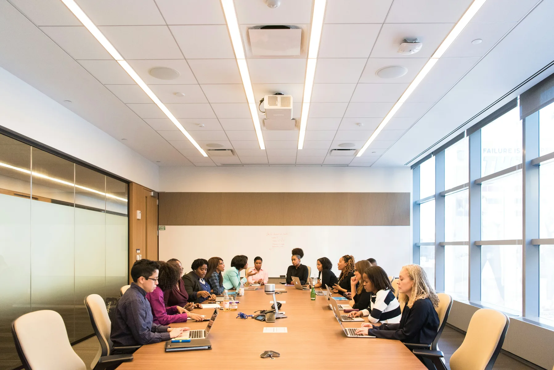 African innovators collaborating in a practical working environment